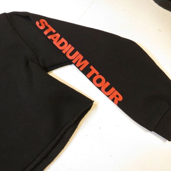 JUSTIN BIEBER STADIUM TOUR CONCERT CROPPED HOODIE HOODED SWEATSHIRT M H&M - Picture 3 of 5